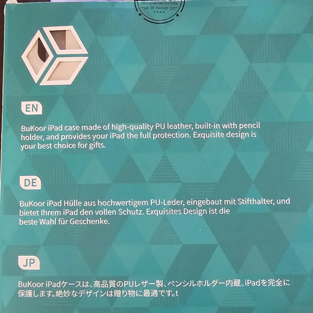 NWT, iPad Air 4th Generation, 5th Generation case/cover 10.9 inch.